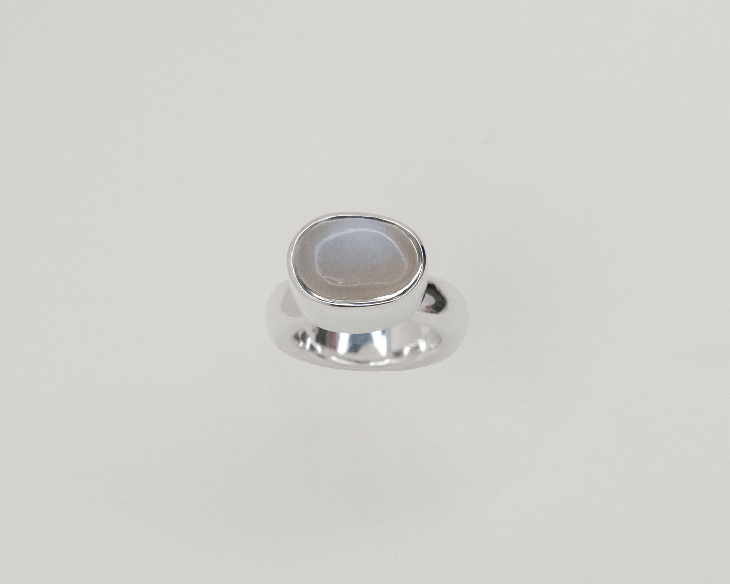 Bold Moonstone Ring