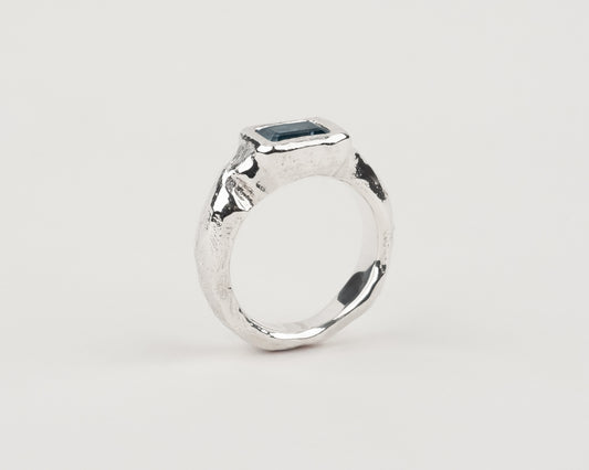 Boxy Pebble Ring