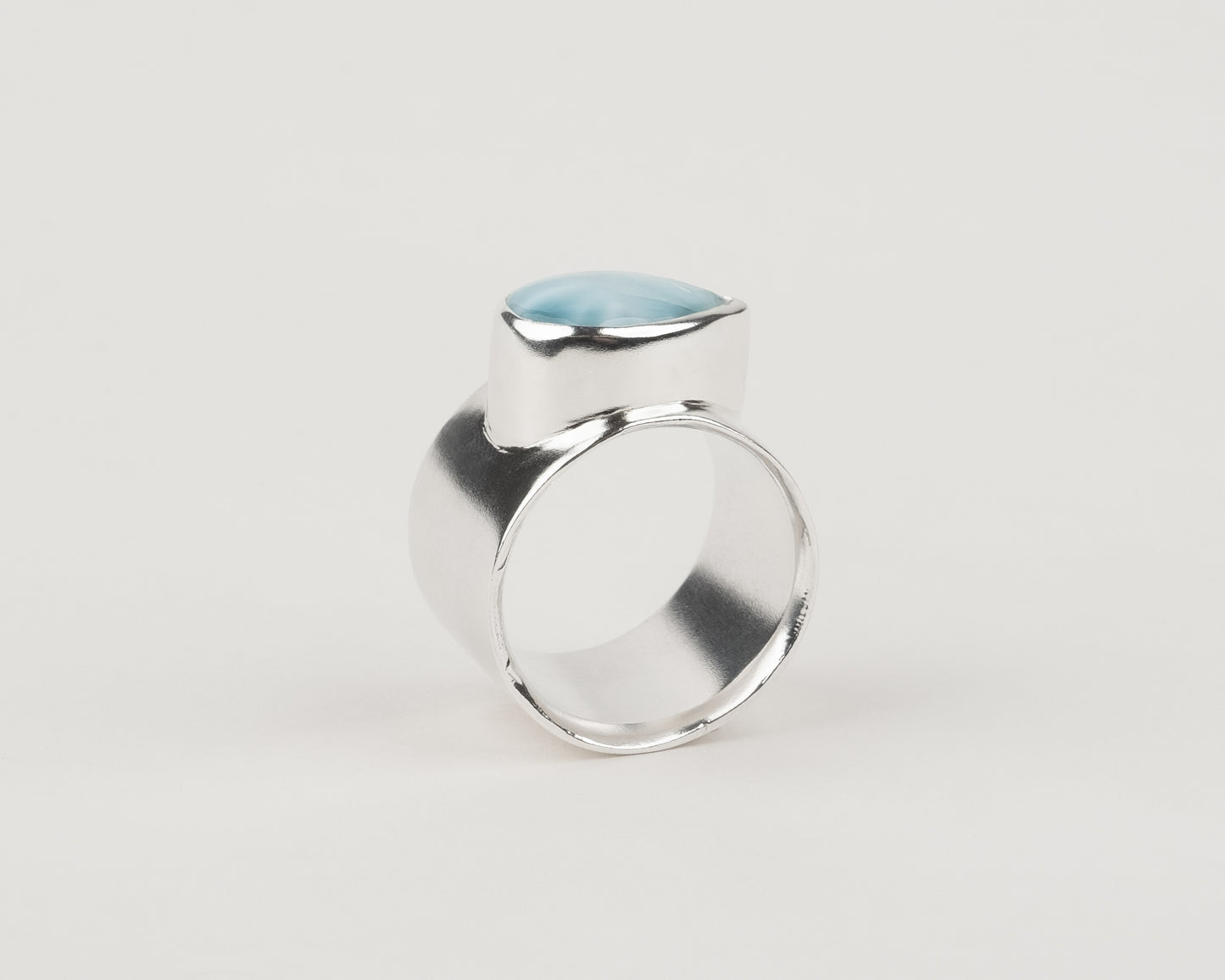 Larimar Podium Ring