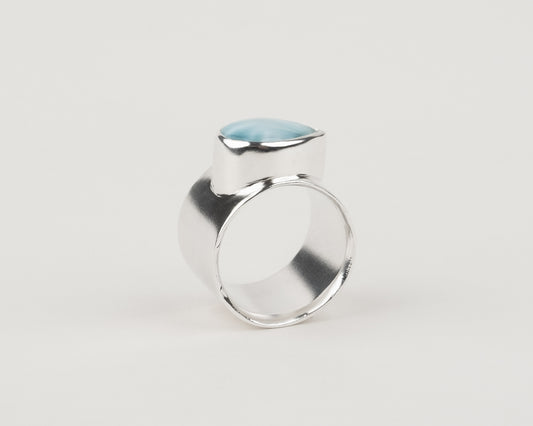 Larimar Podium Ring