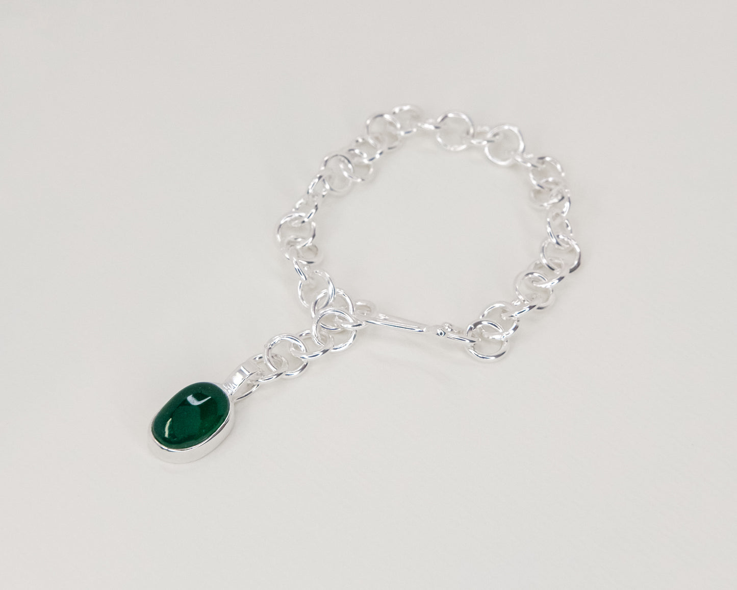 Dangle Agate Bracelet