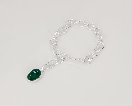 Dangle Agate Bracelet