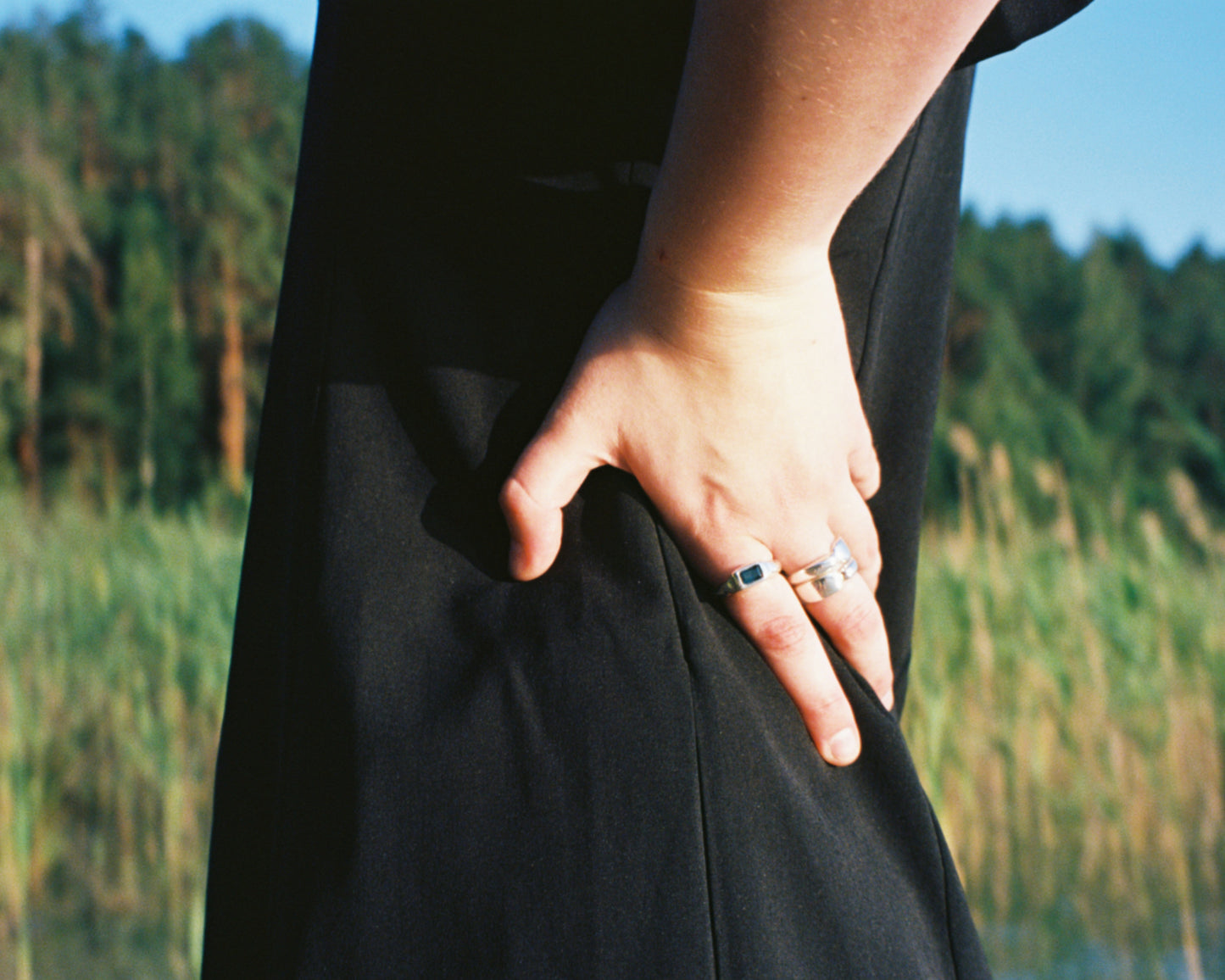 Boxy Pebble Ring